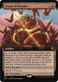 Wand of Wonder (Extended Art) (584) [Commander Legends: Battle for Baldur's Gate]