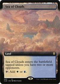 Sea of Clouds (Extended Art) (605) [Commander Legends: Battle for Baldur's Gate]