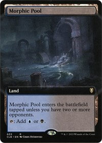 Morphic Pool (Extended Art) (603) [Commander Legends: Battle for Baldur's Gate]