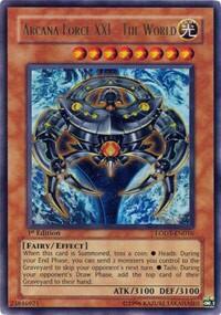 Arcana Force XXI - The World (LODT-EN016) [Light of Destruction]