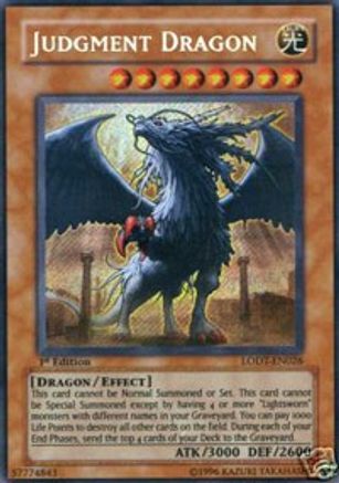 Judgment Dragon (LODT-EN026) - Light of Destruction 1st Edition