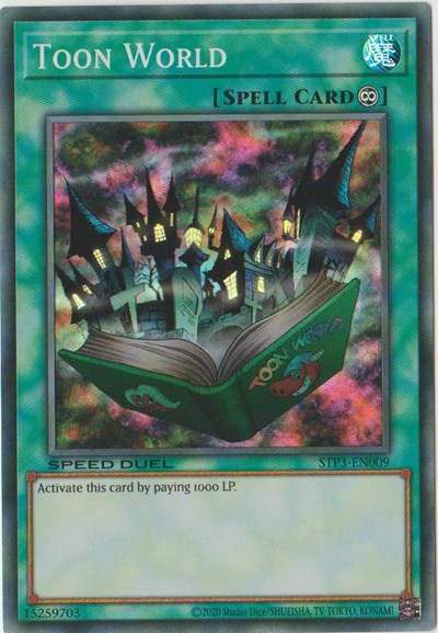 Toon World (STP3-EN009) [Speed Duel: Tournament Pack 3]