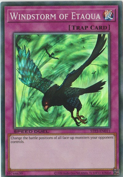 Windstorm of Etaqua (STP3-EN011) [Speed Duel: Tournament Pack 3]