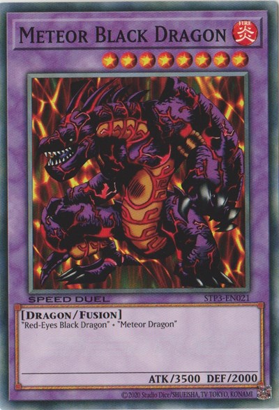 Meteor Black Dragon (STP3-EN021) [Speed Duel: Tournament Pack 3]
