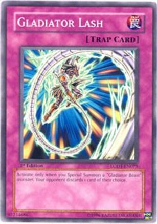 Gladiator Lash (LODT-EN075) - Light of Destruction 1st Edition