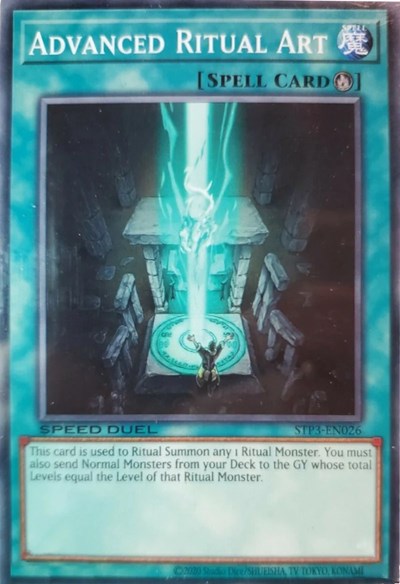Advanced Ritual Art (STP3-EN026) [Speed Duel: Tournament Pack 3]