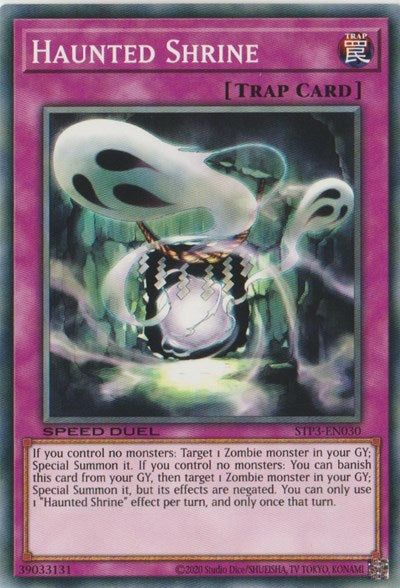 Haunted Shrine (STP3-EN030) [Speed Duel: Tournament Pack 3]