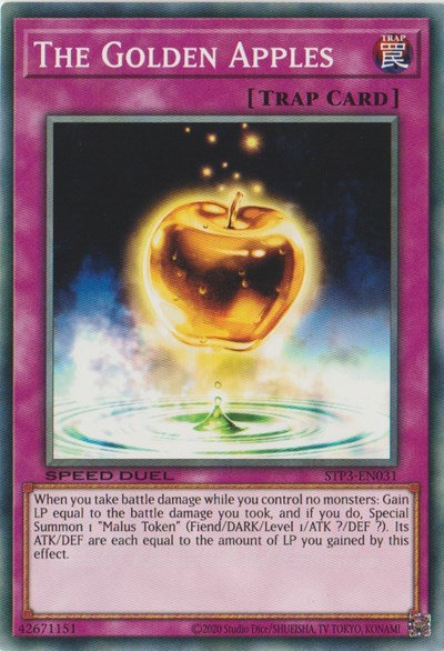 The Golden Apples (STP3-EN031) [Speed Duel: Tournament Pack 3]