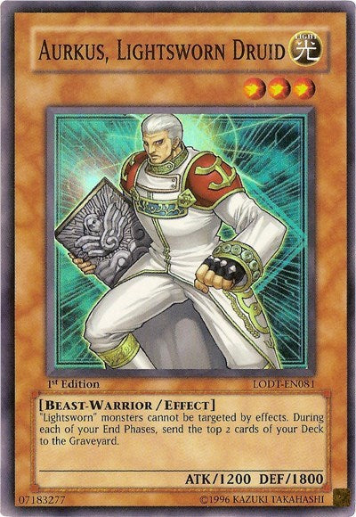 Aurkus, Lightsworn Druid (LODT-EN081) [Light of Destruction]
