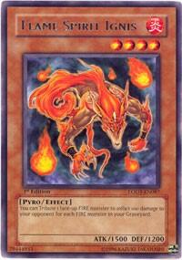 Flame Spirit Ignis (LODT-EN087) [Light of Destruction]