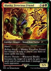 Blanka, Ferocious Friend (431) [Secret Lair Drop Series]