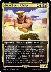 Guile, Sonic Soldier (434) [Secret Lair Drop Series]