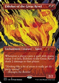 Eidolon of the Great Revel (Borderless) (422) [Secret Lair Drop Series]