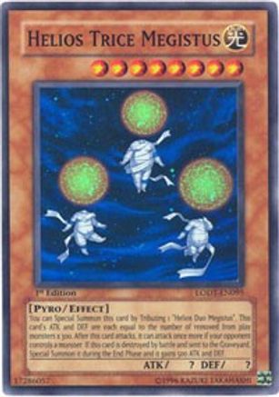 Helios Trice Megistus (LODT-EN095) - Light of Destruction 1st Edition