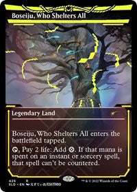 Boseiju, Who Shelters All (Neon Yellow) (426) [Secret Lair Drop Series]