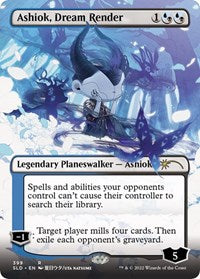 Ashiok, Dream Render (Borderless) (399) [Secret Lair Drop Series]