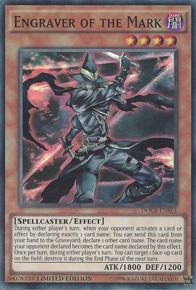 Engraver of the Mark (DOCS-ENSE3) [Dimension of Chaos]