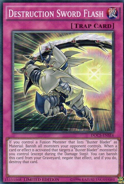 Destruction Sword Flash (DOCS-ENSE4) [Dimension of Chaos]
