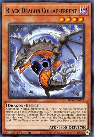 Black Dragon Collapserpent (SDAZ-EN013) [Structure Deck: Albaz Strike]