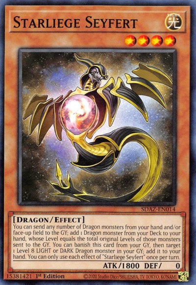 Starliege Seyfert (SDAZ-EN014) [Structure Deck: Albaz Strike]