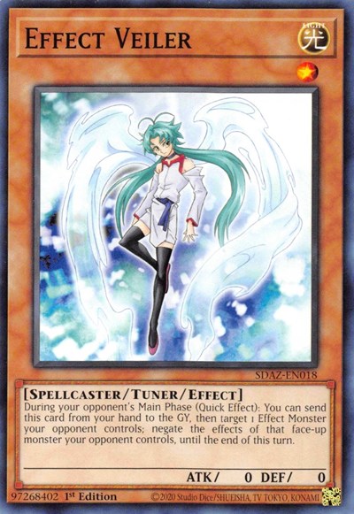 Effect Veiler (SDAZ-EN018) [Structure Deck: Albaz Strike]