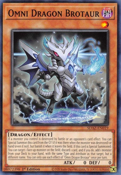 Omni Dragon Brotaur (SDAZ-EN019) [Structure Deck: Albaz Strike]
