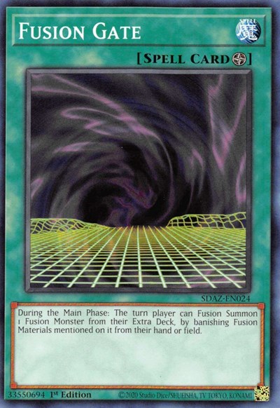 Fusion Gate (SDAZ-EN024) [Structure Deck: Albaz Strike]