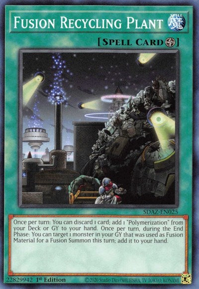Fusion Recycling Plant (SDAZ-EN025) [Structure Deck: Albaz Strike]