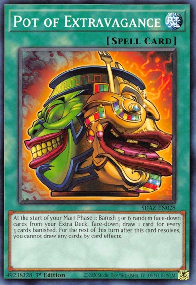 Pot of Extravagance (SDAZ-EN028) [Structure Deck: Albaz Strike]