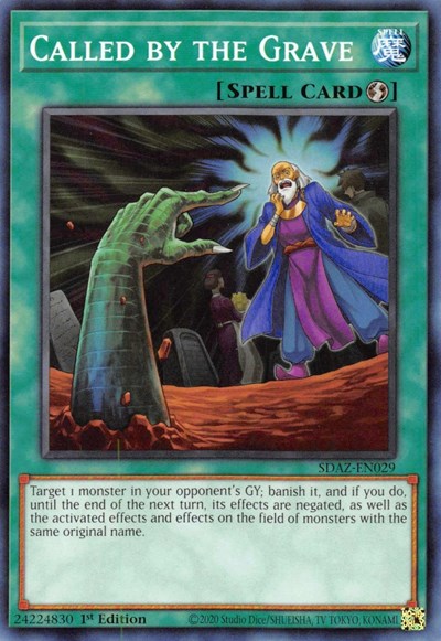 Called by the Grave (SDAZ-EN029) [Structure Deck: Albaz Strike]