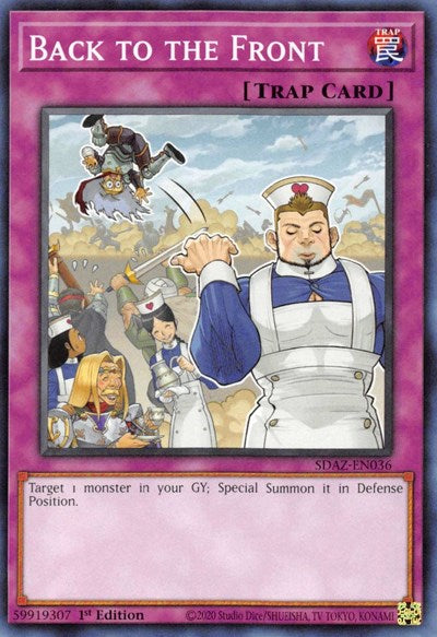 Back to the Front (SDAZ-EN036) [Structure Deck: Albaz Strike]