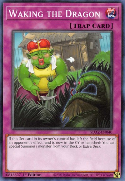 Waking the Dragon (SDAZ-EN040) [Structure Deck: Albaz Strike]