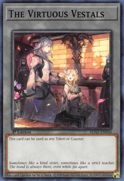 The Virtuous Vestals (SDAZ-EN050) [Structure Deck: Albaz Strike]