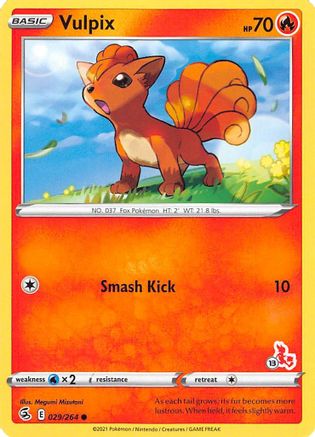 Vulpix 029/264  Battle Academy 2022 - Promo