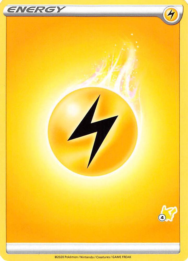 Lightning Energy (#4 Pikachu Stamped) [Battle Academy 2022]