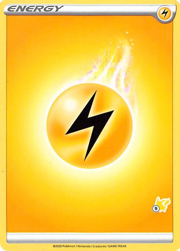 Lightning Energy (#9 Pikachu Stamped) [Battle Academy 2022]
