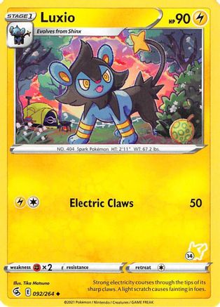 Luxio 092/264  Battle Academy 2022 - Promo