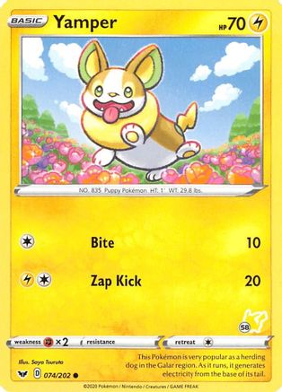 Yamper 074/202  Battle Academy 2022 - Promo