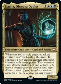 Kamiz, Obscura Oculus (3) [Commander: Streets of New Capenna]