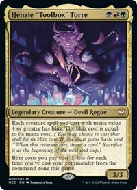Henzie "Toolbox" Torre (2) [Commander: Streets of New Capenna]