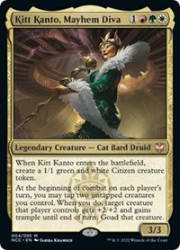 Kitt Kanto, Mayhem Diva (4) [Commander: Streets of New Capenna]