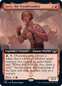 Jaxis, the Troublemaker (Extended Art) (425) [Streets of New Capenna]