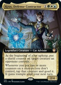 Kros, Defense Contractor (Extended Art) (105) [Commander: Streets of New Capenna]