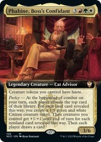 Phabine, Boss's Confidant (Extended Art) (108) [Commander: Streets of New Capenna]