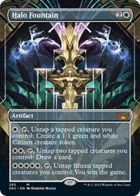 Halo Fountain (Borderless) (285) [Streets of New Capenna]