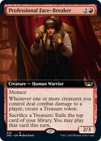 Professional Face-Breaker (Extended Art) (426) [Streets of New Capenna]
