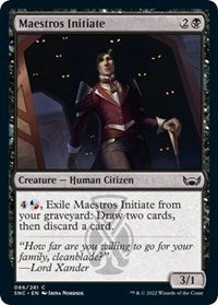 Maestros Initiate (86) [Streets of New Capenna]