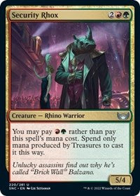 Security Rhox (220) [Streets of New Capenna]
