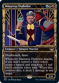 Maestros Diabolist (Showcase) (318) [Streets of New Capenna]