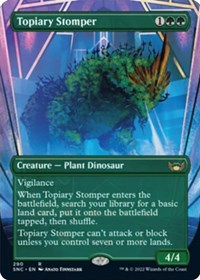 Topiary Stomper (Borderless) (290) [Streets of New Capenna]